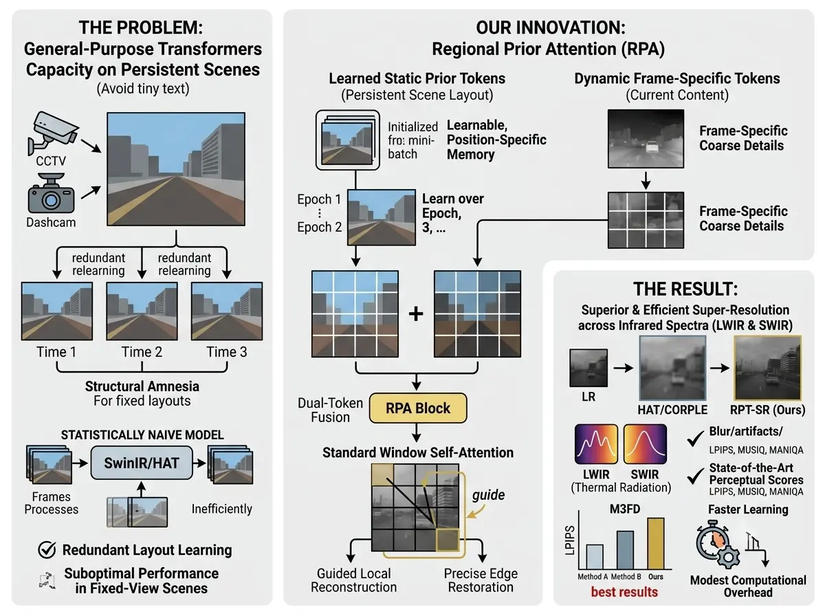 RPT-SR: Regional Prior attention Transformer for infrared image Super-Resolution